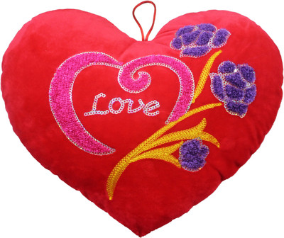 Tipi Tipi Tap Soft Love Heart With Handmade Patterns - 28 cm(Multicolor)