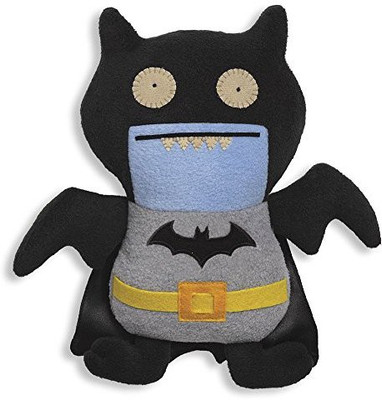 Gund Uglydoll Dc Comics Black Icebat As Batman(Black)