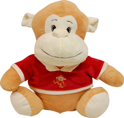 Surbhi Monkey1 Soft Toy - 50 cm(Brown)