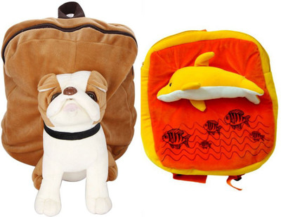 MGP Creation Exclusive Brown Pug Dog & Printed Fish Nursery Kids School Bag - 14 inch(Multicolor)
MGP Creation Exclusive Brown Pug Dog & Printed Fish Nursery Kids School Bag - 14 inch(Multicolor)