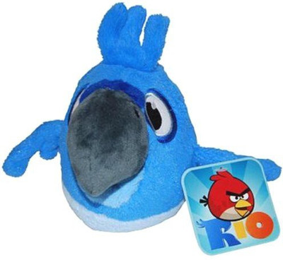 Angry Birds Rio 5Inch Blue Bird With Sound - 10.6 inch(Blue)