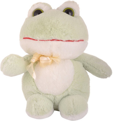 Twisha Frog Green Small 20 X 13 X 10 Cms - 10 cm(Multicolor)