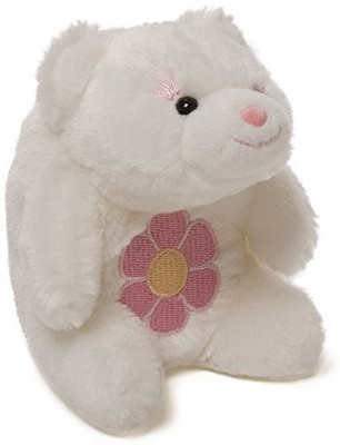Gund 5" Lil' Snuffles Bear Flower Belly - 12 inch(White)