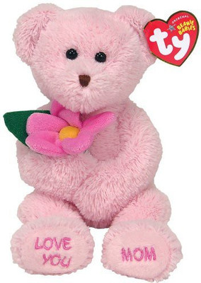 ty Love U Mom Mother'S Day Bear(Pink)