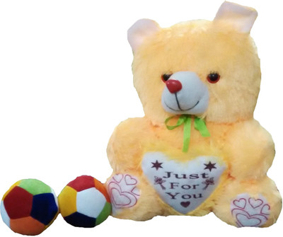 Ekku Combo of Yellow Teddy Bear and Two Colourful Balls - 15 inch(Yellow, Red, Green), Green;red;yellow
Ekku Combo of Yellow Teddy Bear and Two Colourful Balls - 15 inch(Yellow, Red, Green), Green;red;yellow