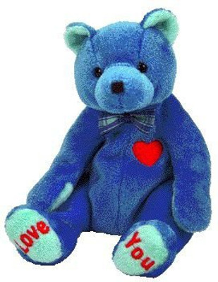 ty Beanie Ba Dade The Bear (Internet Exclusive)(Blue)