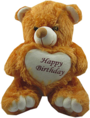 Advance Hotline Happy Birthday Teddy bear - 18 cm(Brown)