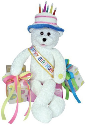 Future Memories Chantilly Lane 19" Birthday Bear Sings "Happy Birthday" - 18 inch(White)
Future Memories Chantilly Lane 19" Birthday Bear Sings "Happy Birthday" - 18 inch(White)