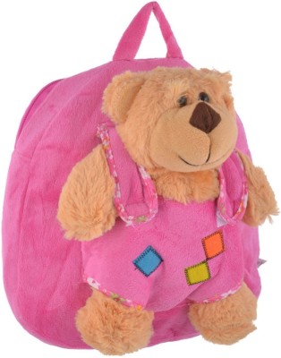 Twisha Bear Backpack - 10 inch(Pink)