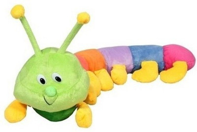 Gauba Traders Charming Caterpillar Stuffed Soft Plush Toy - 40 cm(Multicolor)