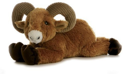 Aurora Plush Big Horn Flopsie 12"(Brown)