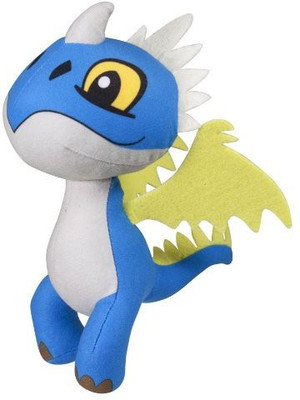 Dreamworks Dragons Defenders Of Berk Dragon Buddies Nadder - 9 inch(Blue)