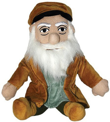 The Unemployed Philosophers Guild Leonardo Da Vinci Little Thinker Doll(Brown)
The Unemployed Philosophers Guild Leonardo Da Vinci Little Thinker Doll(Brown)