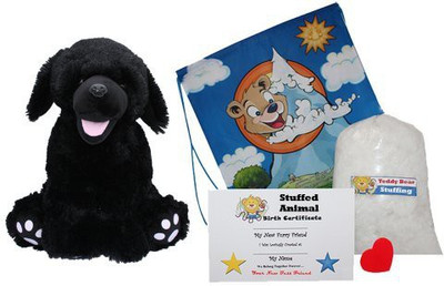 Stuffems Toy Shop Make Your Own Animal "Shadow The Black Labrador" No Sewing(Black)
Stuffems Toy Shop Make Your Own Animal "Shadow The Black Labrador" No Sewing(Black)
