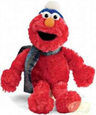 Gund Sesame Street Holiday Elmo 9" - 11 inch(Red)