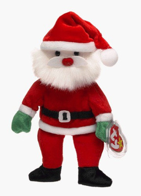 TY Beanie Babies Santa(Red)