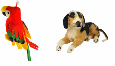 Deals India Deals India Parrot (20 cm) and Black Dog(32 cm) (set of 2) - 32 cm(Multicolor)
Deals India Deals India Parrot (20 cm) and Black Dog(32 cm) (set of 2) - 32 cm(Multicolor)