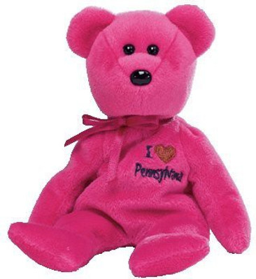 ty Beanie Ba Pennsylvania The Bear(Pink)