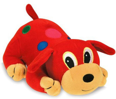 The Learning Journey Crawl About Peppy Puppy Plush - 6 inch(Red)