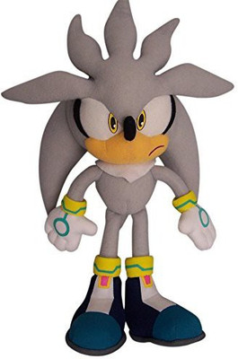 Great Eastern GE-8960 Sonic The Hedgehog 13" Plush Doll, Silver - 25 inch(Multicolor)