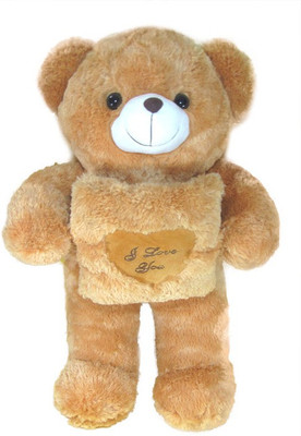 Tickles Cute Teddy With Love Cushion - 100 cm(Brown)