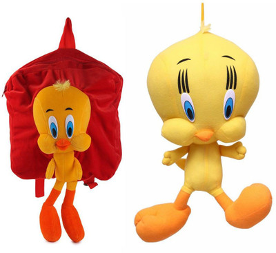 MGP Creation Premium Tweety Kids School Bag (Red) with Tweety toy 30cm - 14 inch(Multicolor)
MGP Creation Premium Tweety Kids School Bag (Red) with Tweety toy 30cm - 14 inch(Multicolor)