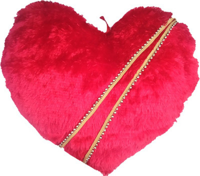 Aparshi Designer heart soft toy BD4 - 50 cm(Red)
