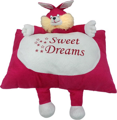 Art N Hub Rabbit Soft Cushion (H-51cm) - 51 cm(Pink)