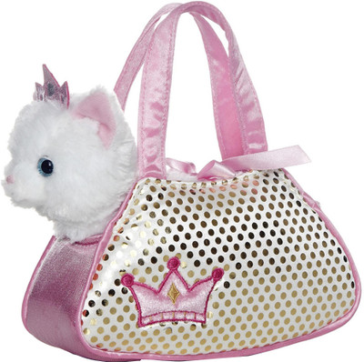 Hamleys Fancy Pal White Cat - 8.2 inch(Multicolor)