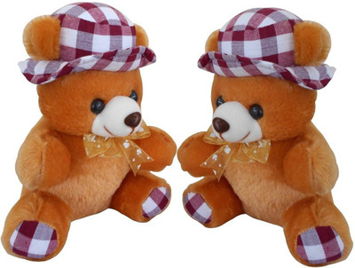 Advance Hotline Couple Cap Teddy - 18 cm - 20 cm(Multicolor)