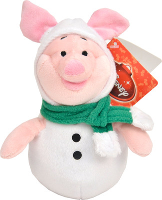 Disney Piglet in X'mas Snowman Outfit - 8 inch(Green, Pink)