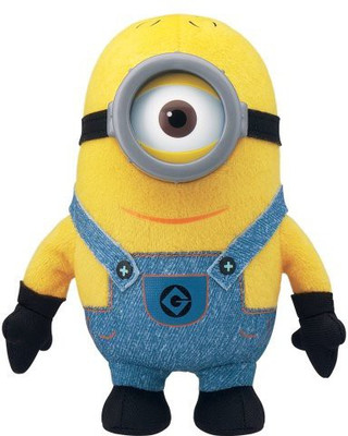 Despicable Me Minion Carl Buddie Plush - 3.3 inch(Yellow)