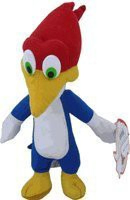 Wood Pecker Looney Tunes Woody Plush 10In(White)