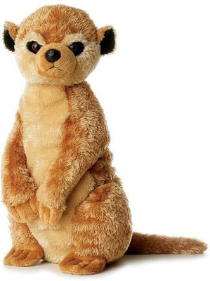Aurora Plush Meerkat Flopsie 12"(Brown)