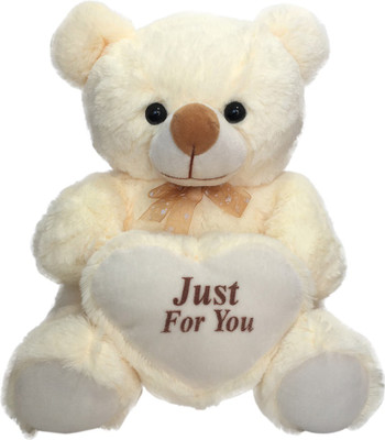 Ultra Plush Valentines Cream Teddy Bear Holding Heart Just For You - 12 inch(Cream)
Ultra Plush Valentines Cream Teddy Bear Holding Heart Just For You - 12 inch(Cream)