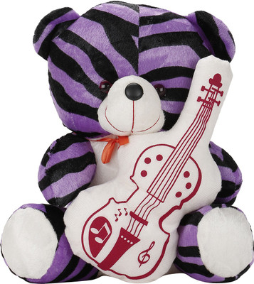 Trimurti Teddy with Guitar - 40 cm(Gorgeous Purple, Chic Black), Chic black;gorgeous purple
Trimurti Teddy with Guitar - 40 cm(Gorgeous Purple, Chic Black), Chic black;gorgeous purple