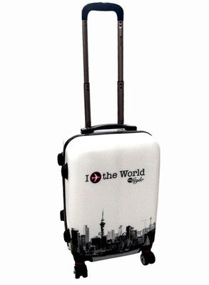 Moladz Air World Check-in Luggage - 28 inch(White)