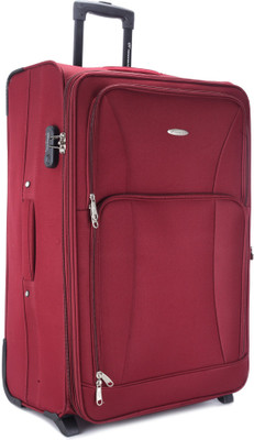 Princeware Fabio Expandable Check-in Luggage - inch(Maroon