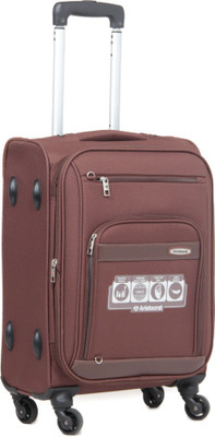 Aristocrat Veyron Expandable Cabin Luggage - inch(Brown
