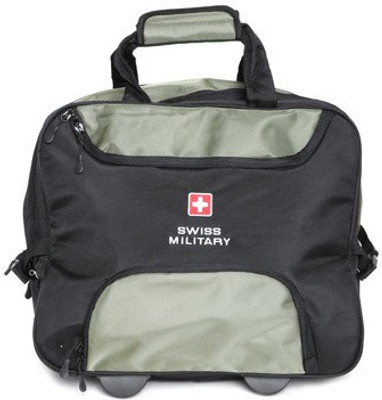 Swiss Military POLYESTER OVERNIGHTER LAPTOP TROLLEY BAG -LTB1 Cabin Luggage - inch(Black
Swiss Military POLYESTER OVERNIGHTER LAPTOP TROLLEY BAG -LTB1 Cabin Luggage - inch(Black