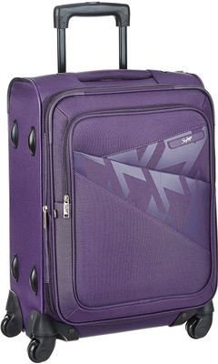 Skybags Polyester 56 Purple Cabin Luggage - inch(Purple
