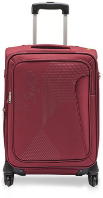 Skybags BLOOM 4W EXP STROLLY 68 WINE RED Expandable Check-in Luggage - inch(Red
