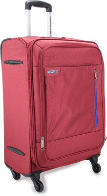 American Tourister Niue Expandable Check-in Luggage - inch(Red