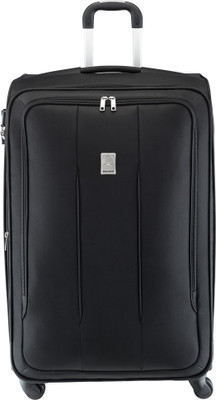 Delsey Discrete Expandable Check-in Luggage - inch(Black