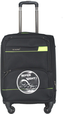 TRAWORLD 28 inch 4wheel Expandable Check-in Luggage - 28 inch(Black)