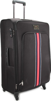 Tommy Hilfiger Panama Expandable Cabin Luggage - inch(Black