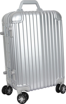 PRAGEE SuitcaseABS Cabin Luggage - inch(Silver