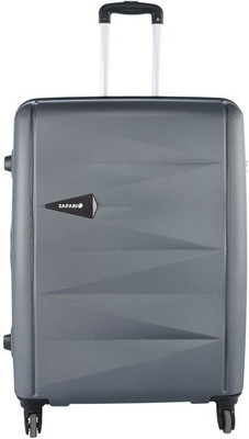 Safari Draw Expandable Check-in Luggage - inch(Grey