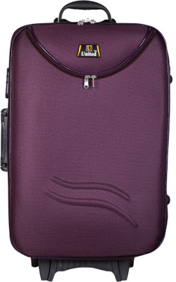 U United HALF MOON Expandable Cabin Luggage - inch(Purple