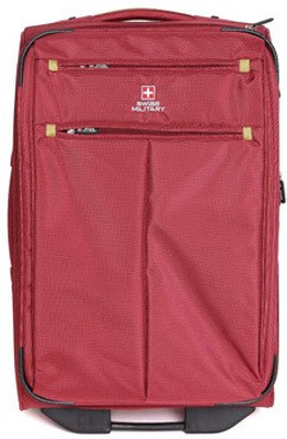 Swiss Military POLYESTER SMALL Size 20inch TRAVEL LUGGAGE Cabin Luggage - inch(Red
Swiss Military POLYESTER SMALL Size 20inch TRAVEL LUGGAGE Cabin Luggage - inch(Red